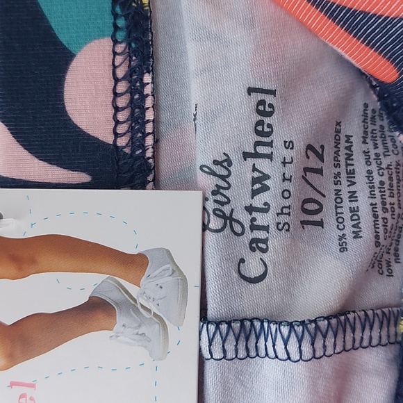 New- 3-Pack Cartwheel Girls Shorts - Picture 7 of 7